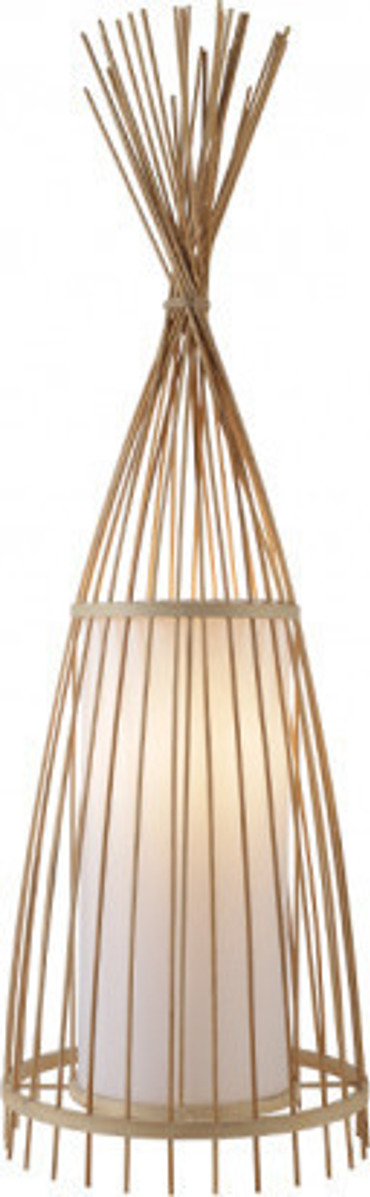 ACA Επιδαπέδιο Φωτιστικό Bamboo 'Serifos' Ε27 30Χ100cm TF661F100BO