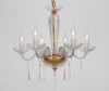 ACA Fotistiko Orofis Exafoto Metalliko/Krustallino 'VIOLET' Xruso E14 54X178cm BLK80286PCG