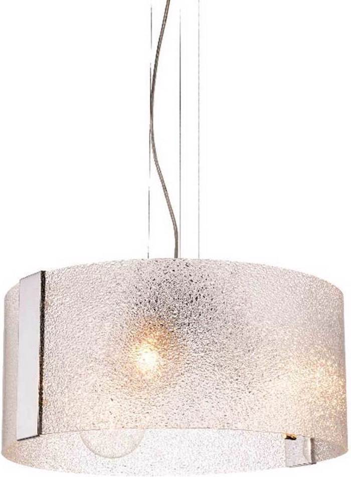 ACA Fotistiko Orofis Trifoto Metalliko/Gyalino 'Dione' Xromio E27 F45X120ek OYD10087ASP3