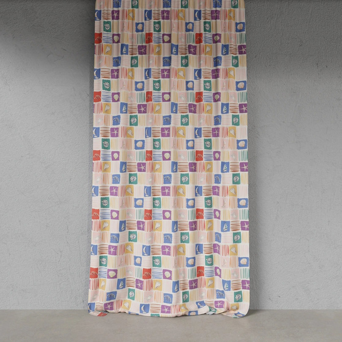 ufasma 'Paralio' me Kalokairino Sxedio 285cm