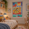 Elite Blinds Roler Olikis Suskotisis (Blackout) Poluxromo 'Puppies' 74082-36
