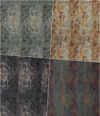 Beloudino ufasma 'Gemstone' me Monterno Abstract Sxedio se 4 Apoxroseis