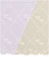 ufasma Diafano 'Karpathos' Plekto me Gometriko/Floral Motibo (u150cm) se 2 Apoxroseis