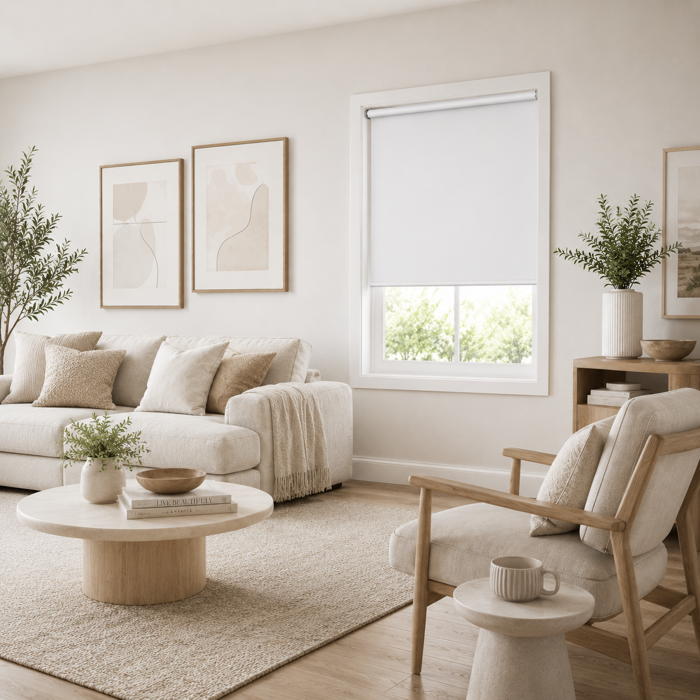 MRShome Roler Merikis Skiasis 80x230cm Off-White