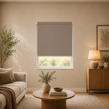 MRShome Ρόλερ Μερικής Σκίασης 120x230cm Καφέ