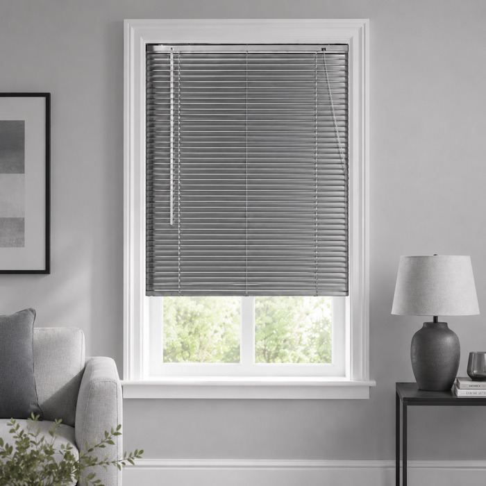 MRShome Metalliko Stori alouminiou 25mm 80x140cm Ggri