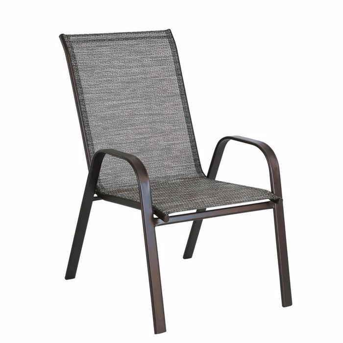 ArteLibre Poluthrona Metalliki Neptune Kafe 55x75x95cm 14450024