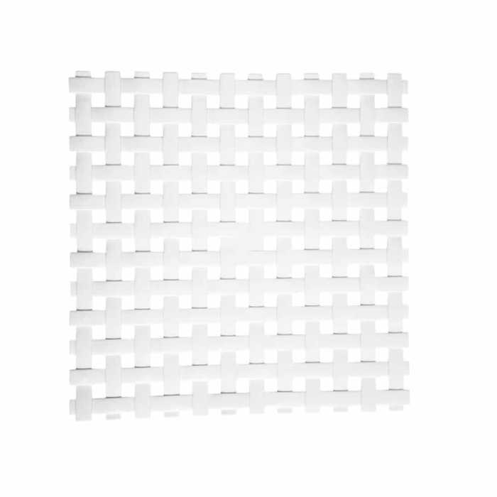 Dimitracas Antiolisthitiko Tapeto Ntouzieras Plexo Lefko 54x54cm 00266.001