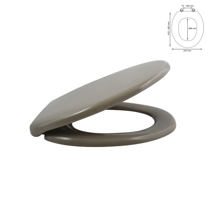 Dimitracas Kapaki Lekanis SPIRELLA Easy Clip Duroplast Taupe 37.2x45.5cm 03679.003