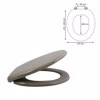 Dimitracas Kapaki Lekanis SPIRELLA Easy Clip Duroplast Taupe 37.2x45.5cm 03679.003
