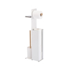 Dimitracas Stand Xartothiki & Piggal SPIRELLA Yoni Metalliko Lefko 22.1x12.2x66.5cm 07490.002