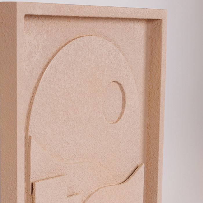 ESTHETI home Diakosmitiko Toixou ''Spiti'' Xulino Bez 40x3x50.8cm 812-40003