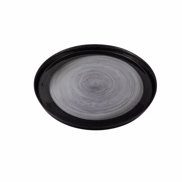 HFA ΠΙΑΤΕΛΑ ΓΥΑΛΙΝΗ REFLECTIONS ΓΚΡΙ ΣΚΟΥΡΟ 32cm 5481352