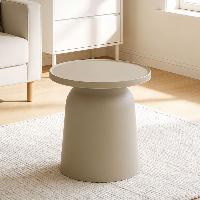 Liberta - Maison DOMI Coffee Table Off White 47x47x46cm 54-0004