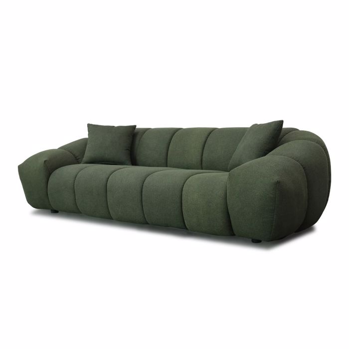 Liberta - Maison BOSSANOVA Trithesios Kanapes Skouro Prasino 255x115x71cm 70-0437