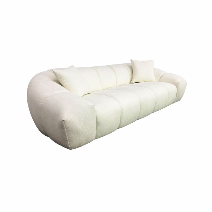 Liberta - Maison BOSSANOVA Trithesios Kanapes Off White 255x115x71cm 70-0438