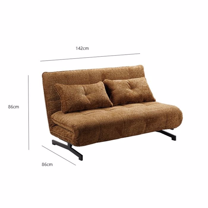 Liberta - Maison ESCADA Dithesios Kanapes Krebati Anadiploumenos Moustardi 142x88x86cm 70-0442