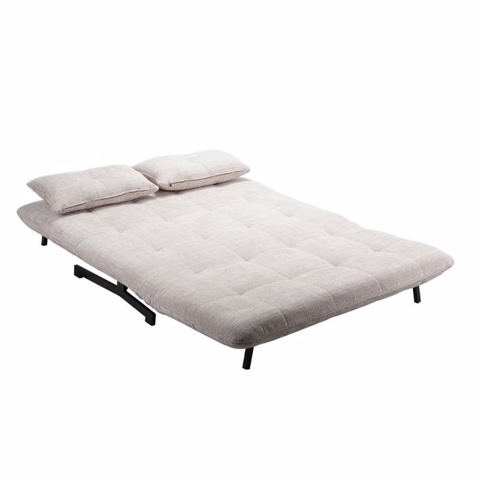 Liberta - Maison ESCADA Kanapes Krebati Dithesios Anadiploumenos Off White 142x88x86cm 70-0444