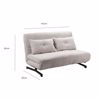 Liberta - Maison ESCADA Kanapes Krebati Dithesios Anadiploumenos Off White 142x88x86cm 70-0444