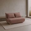 Liberta - Maison FUTON Kanapes Krebati Dithesios Anadiploumenos Terracotta Beige Me Pattern 141x87x76cm 70-0445