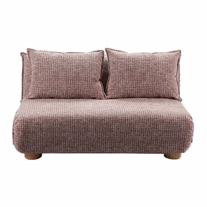Liberta - Maison FUTON Kanapes Krebati Dithesios Anadiploumenos Terracotta Beige Me Pattern 141x87x76cm 70-0445