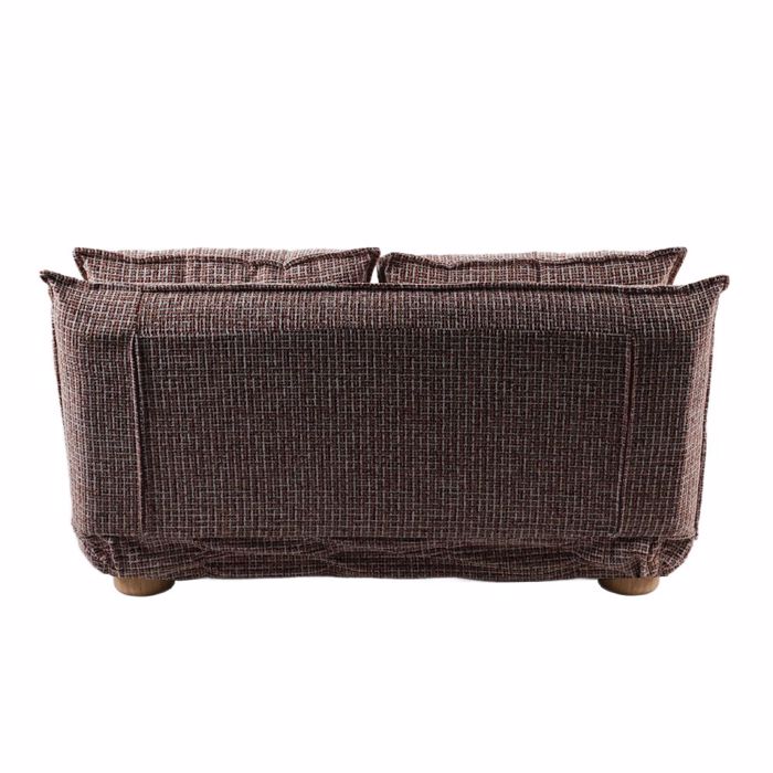 Liberta - Maison FUTON Kanapes Krebati Dithesios Anadiploumenos Terracotta Beige Me Pattern 141x87x76cm 70-0445