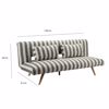 Liberta - Maison LA SPEZIA Kanapes Krebati Trithesios Off White Ladi 188x81x88cm 70-0447