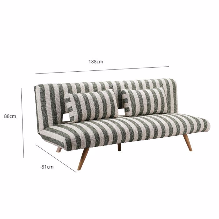 Liberta - Maison LA SPEZIA Kanapes Krebati Trithesios Off White Ladi 188x81x88cm 70-0447