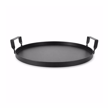 Liberta - Maison CART Δίσκος Μεταλλικός Μαύρος 32.39x31.12x5.72cm 023411 (Μέγεθος:Medium)