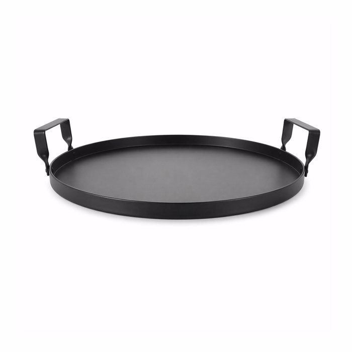 Liberta - Maison CART Diskos Metallikos Mavros 32.39x31.12x5.72cm 023411 (Megthos:Medium)