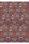 BIOKARPET ufanti Moketa 'Kirman New Roll' 6809-1018 Red se Epithumiti Diastasi me to Metro
