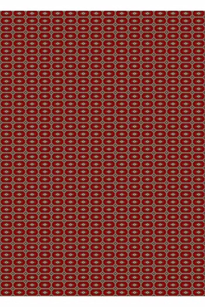 BIOKARPET ufanti Moketa 'Kirman New Roll' 6831-1018 Red se Epithumiti Diastasi me to Metro