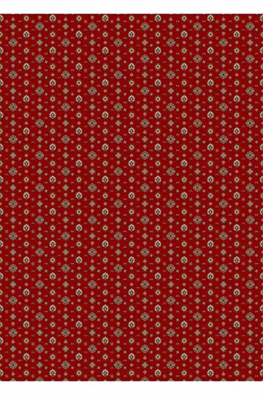 ΒΙΟΚΑΡΠΕΤ Υφαντή Μοκέτα 'Kirman New Roll' 6832-1018 Red σε Επιθυμητή Διάσταση με το Μέτρο