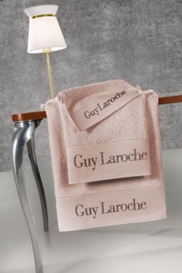 Guy Laroche Σετ πετσέτες μπάνιου 3τμχ FUTURA Old Pink 1122090214010