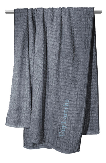 Guy Laroche Πετσέτα θαλάσσης RESORT Anthracite 90x180EK 1122092121001