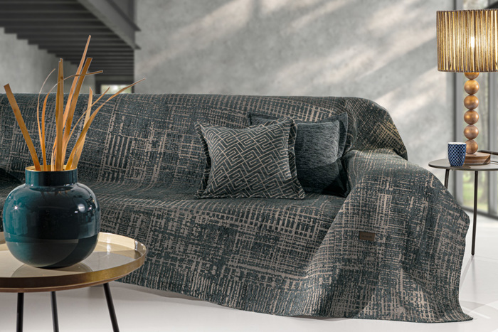 Guy Laroche Rixtari Poluthronas Melbourne Petrol 180x150cm