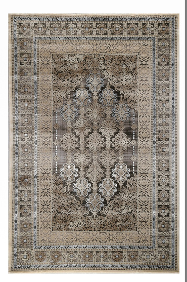 Tzikas Carpets Σετ Χαλιά Κρεβατοκάμαρας ELITE Γκρι 67x150/67x230 16968-095