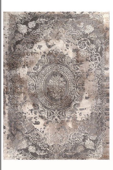 Tzikas Carpets Σετ Χαλιά Κρεβατοκάμαρας ELEMENTS Μπεζ/Καφέ/Γκρι/Χρυσό 67x150/67x230 31131-975