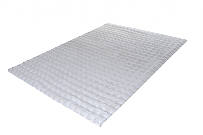Tzikas Carpets Strongulo Xali FUZZY Lefko F160cm 26164-065