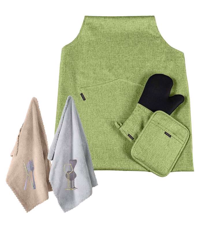 Guy Laroche Set 5 temaxion Kouzinas Podia + Gntia + Potiropana Cook Green