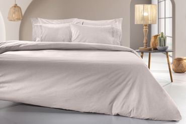 Guy Laroche Υπέρδιπλο Σεντόνι Easy Iron με Λάστιχο Color Plus Perla 160x200cm