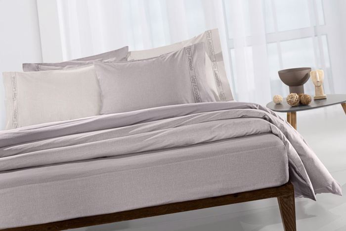 Guy Laroche uperdiplo Sentoni Easy Iron me Lastixo Color Plus Melanze 160x200cm