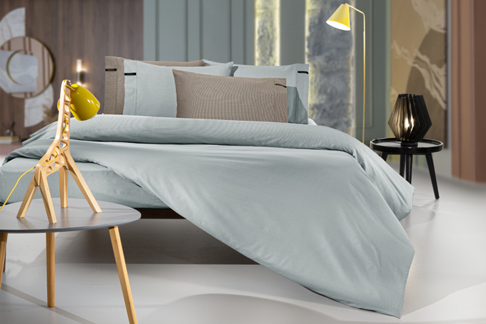 Guy Laroche Dipli Paplomatothiki Minimal Azul 225x245cm