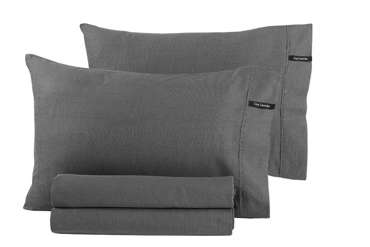 Guy Laroche Ζεύγος Μαξιλαροθήκες Ύπνου Minimal Black 50x70cm