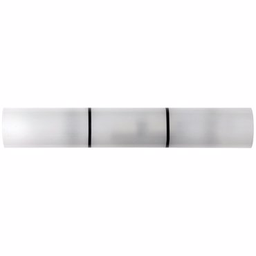 ArLight Απλίκα Τοίχου ''WLC 191/2'' Δίφωτη Γυάλινη Λευκή Ε14 40W 35x8x6.5cm 0304115