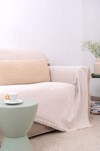 Biokarpet Home Naf-Naf Highline Rixtari Tetrathesiou Kanape Ekrou 180x350cm 358-90