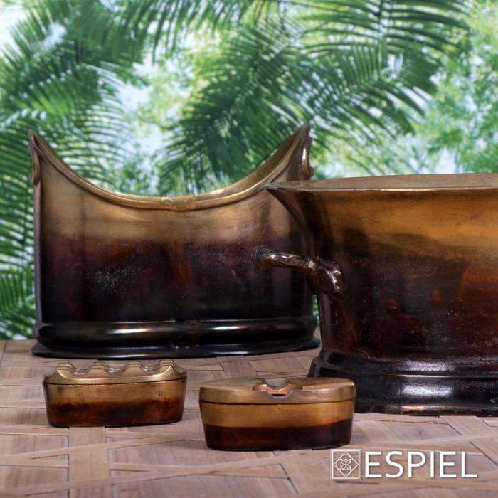 SAMPANIERA ALOuMINIOu MPRONZE 39X30X18EK FLA201 ESPIEL