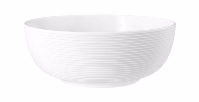 Salatiera Stronguli Porselanis Lefki F20.4X7.9cm 001.757084K2 Espiel
