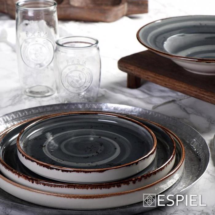 Plato Serbirismatos Orthognio Xulino Skouro Kafe 38X26X5.7ek Kib:40 XYP322 Espiel