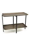 Trapezaki Saloniou/Rafiera 2 Epipedon Metalliki Bronze 83.5X43.5X61.5Ek